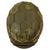 Original German WWII M40 Refurbished 5th SS Panzer Division 1944 Camouflage Helmet - Stamped EF66 Original Items