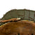 Original German WWII M40 Refurbished Chicken Wire Winter Normandy Camouflage SS Helmet - Stamped EF66 Original Items