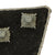 Original German WWII SS Officer SS-Untersturmführer Collar Tab Set with Flatwire Runes - Schutzstaffel Original Items