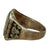 Original German WWII SS Private Purchase Double Sig Rune Ring - Schutzstaffel Original Items