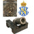 Original French First Empire Napoleonic 11-Pounder Bronze Howitzer with Emperor Napoleon Royal Cypher Original Items