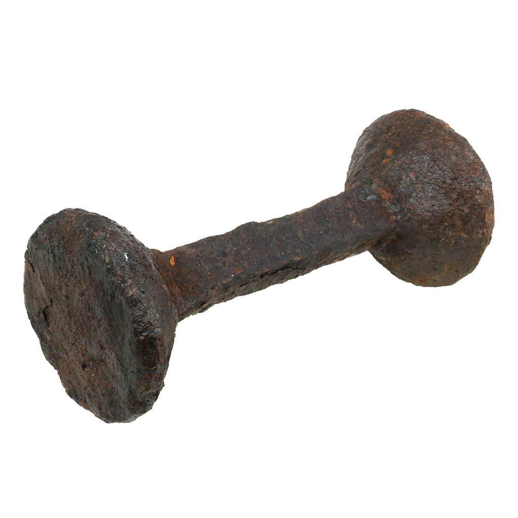 Original American Revolution 18 Pounder Naval Cannon Bar Shot Original Items