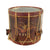 Original U.S. War of 1812 Named & Painted Military Field Drum by Abner Stevens of Pittsfield, Massachusetts with Partial Maker’s Label on Interior - Dated 1812 Original Items