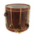 Original U.S. War of 1812 Named & Painted Military Field Drum by Abner Stevens of Pittsfield, Massachusetts with Partial Maker’s Label on Interior - Dated 1812 Original Items