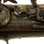 Original 19th Century Ottoman Silver Mounted Long Flintlock Holster Pistol with Carved Stock and Brass Inlaid Barrel Original Items