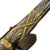 Original 19th Century Ottoman Silver Mounted Long Flintlock Holster Pistol with Carved Stock and Brass Inlaid Barrel Original Items