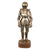 Original 19th Century 1:4.5 Scale Suit of Maximilian Style Armor on Display Stand - 15 ¾ Inches Tall Original Items