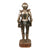 Original 19th Century 1:4.5 Scale Suit of Maximilian Style Armor on Display Stand - 15 ¾ Inches Tall Original Items