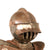 Original 19th Century 1:4.5 Scale Suit of Maximilian Style Armor on Display Stand - 15 ¾ Inches Tall Original Items
