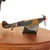 Original British WWII RAF Supermarine Spitfire AH8068 Aircraft Control Stick Yoke on Display Base with Small Model Original Items