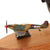 Original British WWII RAF Supermarine Spitfire AH8068 Aircraft Control Stick Yoke on Display Base with Small Model Original Items