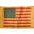 Original U.S. WWII Service Worn Paratrooper D-Day Invasion American Flag Oilcloth Armband with Safety Pin Original Items