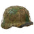 Original German WWII M40 Refurbished 6th Army Battle of Stalingrad Chicken Wire Camouflage Helmet - Stamped EF66 Original Items