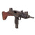 Original Israeli Six-Day War UZI Display Submachine Gun dated 1961 with Wood Stock & Magazine - Serial 81961 Original Items