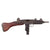 Original Israeli Six-Day War UZI Display Submachine Gun dated 1961 with Wood Stock & Magazine - Serial 81961 Original Items