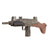 Original Israeli Six-Day War UZI Display Submachine Gun dated 1961 with Wood Stock & Magazine - Serial 82704 Original Items