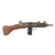Original Israeli Six-Day War UZI Display Submachine Gun dated 1961 with Wood Stock & Magazine - Serial 82704 Original Items