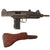 Original Israeli Six-Day War UZI Display Submachine Gun dated 1961 with Wood Stock & Magazine - Serial 82704 Original Items