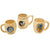 Original U.S. Korean War 36th Fighter Squadron, Marine Fighter Squadron 513 & 5th Air Force Mugs - Lot of Three Original Items