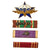 Original U.S. WWII 509th Parachute Infantry Regt. “Geronimo” Grouping from T/5 F.H. Mulholland; Includes Rare Italian-Made 509th Jacket & Beret Patches, Free French Jump Wings, 3rd Rgt Zouave Badge, Archive of Orders & More Original Items