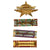 Original U.S. WWII 509th Parachute Infantry Regt. “Geronimo” Grouping from T/5 F.H. Mulholland; Includes Rare Italian-Made 509th Jacket & Beret Patches, Free French Jump Wings, 3rd Rgt Zouave Badge, Archive of Orders & More Original Items
