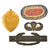 Original U.S. WWII 509th Parachute Infantry Regt. “Geronimo” Grouping from T/5 F.H. Mulholland; Includes Rare Italian-Made 509th Jacket & Beret Patches, Free French Jump Wings, 3rd Rgt Zouave Badge, Archive of Orders & More Original Items