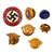 Original U.S. WWII 509th Parachute Infantry Regt. “Geronimo” Grouping from T/5 F.H. Mulholland; Includes Rare Italian-Made 509th Jacket & Beret Patches, Free French Jump Wings, 3rd Rgt Zouave Badge, Archive of Orders & More Original Items