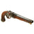 Original French Late 18th Century Flintlock Pistol with Faded Maker Markings - Circa 1790 Original Items