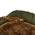 Original German WWII M40 Refurbished 5th SS Panzer Division Fall Camouflage Helmet - Stamped EF66 Original Items