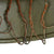 Original German WWII M40 Refurbished 5th SS Panzer Division Fall Camouflage Helmet - Stamped EF66 Original Items