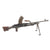 Original British WWII 1942 Dated Bren MkII Display Light Machine Gun by Daimler Monotype Serial 13T1345 with Live Barrel and Magazine Pouch Set Original Items