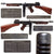 Original U.S. WWII Thompson M1928A1 Display Submachine Gun Serial NO.S-314682 - Original WW2 Parts Original Items