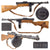 Original Finnish WWII Suomi KP/-31 M31 9mm Display SMG with Live Barrel, Sling, and Drum Magazine - Serial 76159 Original Items