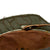 Original German WWII M40 Refurbished 1st SS LAH 1943-44 Tan Italian Camouflage Chicken Wire Helmet - Stamped Q66 Original Items