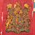 Original British American Revolutionary War Era Ensign Flag with Hand-Painted King George III Heraldry & Pre-1801 Union Jack - Attributed to Royal Northumberland Fusiliers Formerly 5th Regiment of Foot Circa 1775 - 64 x 84” Original Items