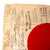 Original Japanese WWII Hand-Painted Silk Good Luck Flag with 33 Officer’s Signatures & Page of Translations - 28½ x 30” Original Items