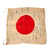 Original Japanese WWII Hand-Painted Silk Good Luck Flag with 33 Officer’s Signatures & Page of Translations - 28½ x 30” Original Items