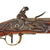 Original Early 19th Century U.S. Rifled Flintlock Vest Pocket Pistol with Horn Butt Cap Circa 1810 - Unmarked Original Items