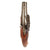 Original Early 19th Century U.S. Rifled Flintlock Vest Pocket Pistol with Horn Butt Cap Circa 1810 - Unmarked Original Items