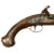 Original British 1772 Hallmarked Silver Mounted Pair of Flintlock Pistols by Griffin & Tow with Gold Inlaid Barrels by Eudal Pous of Barcelona Spain Original Items
