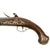 Original British 1772 Hallmarked Silver Mounted Pair of Flintlock Pistols by Griffin & Tow with Gold Inlaid Barrels by Eudal Pous of Barcelona Spain Original Items