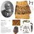 Original U.S. Indian Wars Battle of Bear Paw Medal of Honor Recipient 7th Cavalry Surgeon Henry Remsen Tilton’s Doeskin Surgical Medical Tool Roll with 75 Retained Tools Including Bonesaw and Trepanation Reamer Original Items