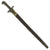Original German C. 1790 Brunswick Baker Officer’s Model Bayonet with Scallop Guard & Scabbard - Rudimentary Attachment System - Very Rare