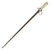 Original French WWI Lebel M.1886 Nickel Handle Cruciform Épée Bayonet with Steel Scabbard