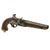 Original Napoleonic Dutch Flintlock Naval Pistol with Liège Proof Mark and Faded Ship Name on Barrel - Circa 1815 Original Items