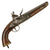 Original Napoleonic Dutch Flintlock Naval Pistol with Liège Proof Mark and Faded Ship Name on Barrel - Circa 1815 Original Items