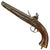 Original Napoleonic Dutch Flintlock Naval Pistol with Liège Proof Mark and Faded Ship Name on Barrel - Circa 1815 Original Items