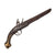 Original Early 19th Century Ottoman Flintlock Holster Pistol with Carved and Inlaid Stock - Circa 1790 - 1820 Original Items