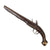 Original Early 19th Century Ottoman Flintlock Holster Pistol with Carved and Inlaid Stock - Circa 1790 - 1820 Original Items