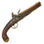Original U.S. Colonial Brass Barrel Flintlock Pistol by Halbach & Sons with American Eagle Butt Cap - Circa 1780 Original Items